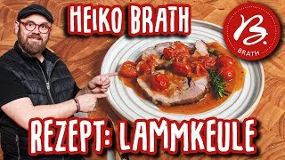 Rezept Lammkeule  Metzgerei Brath  Fleischwerkstatt [upl. by Brocky]