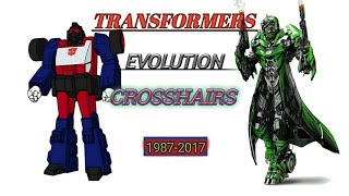 CROSSHAIRS Evolution in Cartoons Movies and Video Games 19872017  Transformers [upl. by Riba74]