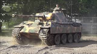 Perfect German main battle tank in WWII Panzerkampfwagen V Panther Ausf A ww2 tank history [upl. by Adnole]