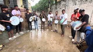 Teen mar band  Hyderabad band  Jai Bhavani pad band  Lalbazar jatra 2024 Attackgang [upl. by Chan]