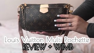 REVIEW Louis Vuitton MultiPochette  Is it still worth it🤔 What’s in my bag🤍 [upl. by Karame]