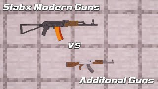 Stabx Modern Guns vs Addtional guns Mod Comparision [upl. by Waylin880]