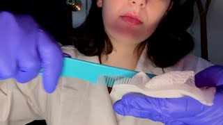 ASMR Nurse Visit Lice CheckScalp Exam and Treatment Roleplay soft spoken personal attention [upl. by Ratcliffe]