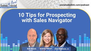 10 Tips for Prospecting with Sales Navigator [upl. by Ffej]