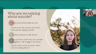 Suicide Prevention Webinar 092024 [upl. by Edmee]