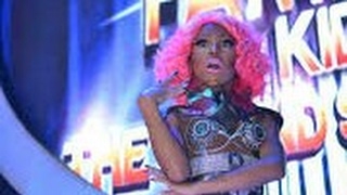 Your Face Sound Familiar Kids Finale Awras Winning Performace As Nicki Minaj  Superbass [upl. by Cyndy]