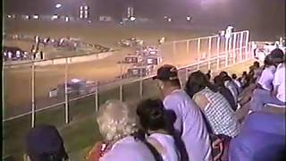 FayettevilleCarolina Clash Ed Gibbons last lap pass [upl. by Ssidnak912]