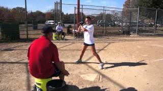 Soft Toss Batting Drills for Fastpitch Softball [upl. by Ettenwahs]