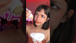 fazendo make fake na sua cara de pau 😳 asmr asmrsounds [upl. by Refinaj]