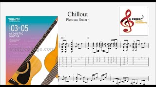 Chillout  Nick Powlesland  Trinity Acoustic amp Plectrum Guitar  Grade 4  Syllabus 2020 2023 [upl. by Eiuqcaj390]