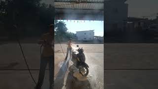 Petrol washing coffee road This is country boy hes strong 💪 [upl. by Urban855]