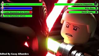 The Lego Star Wars Holiday Special 2020 Final Battle with healthbars 12 [upl. by Eeb]