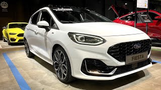 New Ford Fiesta STLine Vignale 2022 Facelift  Visual Review Exterior Interior amp Infotainment [upl. by Carmelle603]