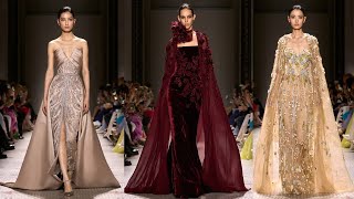 Elie Saab Haute Couture Show Paris Fall Winter 20242025 [upl. by Thaine]