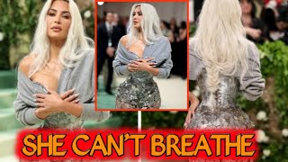 Aimees second roast‼ Kim Kardashian nearly fainted in a too tight corset at the Met Gala [upl. by Primalia]