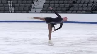 Jamiesen Cyr  Senior Women Short Program  2025 Eastern Sectional Singles Final [upl. by Goober842]