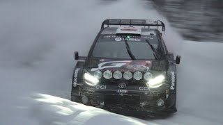 Best of WRC Rally Sweden 2024  INSANE SPEEDS ON SNOW [upl. by Eihpos]