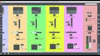 Sample Mixer  Max MSP Synth [upl. by Hafirahs]