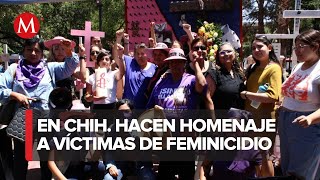 Chihuahua realiza emotivo memorial en honor a las víctimas de feminicidio [upl. by Toulon786]