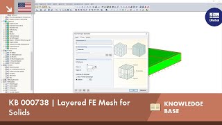 KB 000738  Layered FE Mesh for Solids [upl. by Osnofedli223]