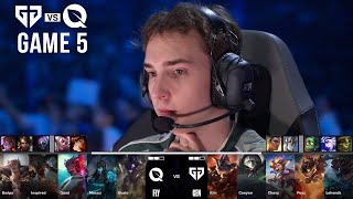 GenG vs ⁠FlyQuest Game 5  World Championship 2024 Quarterfinals  GEN vs FLY G5 [upl. by Pernick]