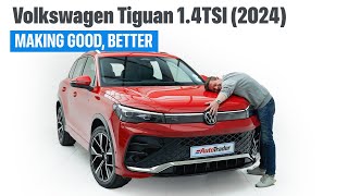 Volkswagens Tiguan 14 TSI 110kW R Line DSG 2024 video review [upl. by Hareema278]