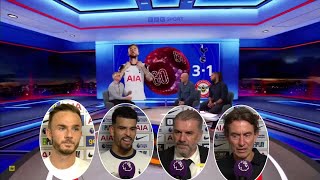 MOTD Tottenham Hotspur vs Brentford 31 Solanke First Goal 🔥  Ange Postecoglou amp Maddison Interview [upl. by Noyek]