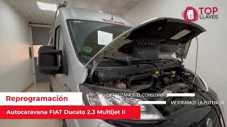 Reprogramación AutoCaravana Fiat Ducato 23 Multijet II [upl. by Atnima]