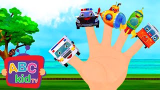 BEST Cars and Trucks for Kids Finger Family Song  ABC Kid TV Nursery Rhymes amp Kids Songs [upl. by Laikeze]