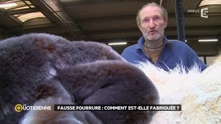 Fausse fourrure comment estelle fabriquée [upl. by Boeke577]