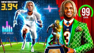 THE NEW 40 YARD DASH RECORD HOLDER THE FASTEST ROOKIE EVER Bengals S3 [upl. by Livesay86]