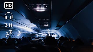 Bruit Blanc Avion pour dormir  relaxation  ASMR  3 heures [upl. by Lally]