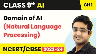 Artificial Intelligence Class 9 Chapter 1  Intro to AI  Domain of AI Natural Language Processing [upl. by Kalvn228]