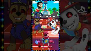 Paw Patrol Ryder Zombie 🆚 Boxy Boo 🆚 Ryder Skeleton⚡Mortal Combat x Coffin Dance 🎮 Tiles Hop shorts [upl. by Notak303]