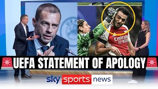 🚨NOW✅ UEFA Apology to Arsenal for Disallowed Penalty Against Inter Milan  Full Reaction [upl. by Freberg746]