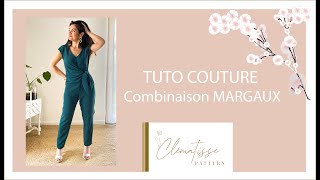 Tuto couture de la Combinaison MARGAUX [upl. by Eade400]