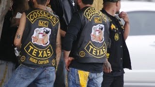 Texas biker gangs threaten police with retaliation [upl. by Tala]