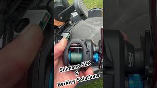 Spooling my Shimano SLX  Berkley solutions braided line [upl. by Beauvais]