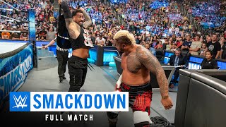 FULL MATCH Jey Uso vs Solo Sikoa SmackDown Aug 4 2023 [upl. by Lemak]