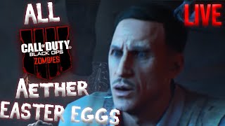 ALL BO4 Zombies Aether Easter Eggs in 2024 BO4 Zombies Livestream cod callofduty blackops4 [upl. by Prince]