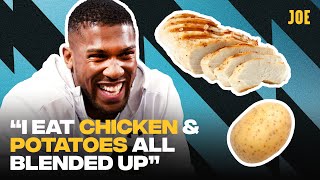 Anthony Joshuas full daily diet is EPIC 💪 [upl. by Areem]