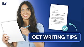 OET Writing Test  Tips amp Tricks for a high score [upl. by Fedora79]