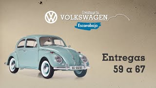 Volkswagen Escarabajo  Montaje fascículos del 59 al 67 [upl. by Ahcila]