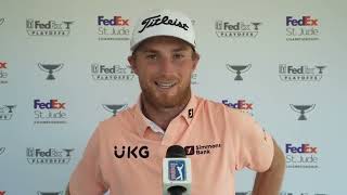 Will Zalatoris Saturday Interview 2024 Fedex St Jude Championship [upl. by Htiderem]