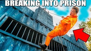 BREAKING INTO PRISON Escaping YouTube Hacker 24 Hour Challenge [upl. by Uird]