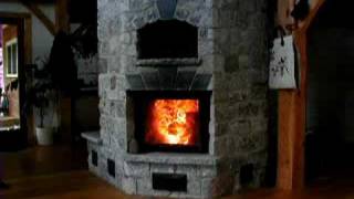 Masonry Heater Fire [upl. by Val]