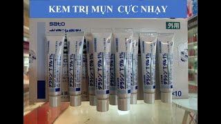 Trị mụn Dalacin T gel 1 của Nhật [upl. by Kinnard]