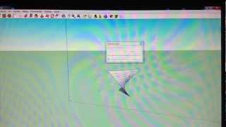 Crear Paraboloide Hiperbólico en Google Sketchup  Formas tridimensionales con ordenador [upl. by Ailgna]