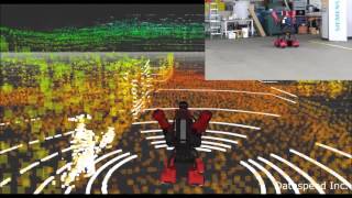 Mobile Baxter performing 3D SLAM using Velodyne VLP16 [upl. by Jona]