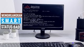 Cara Mengakali Menghilangkan SMART Hardisk Status  BAD [upl. by Acisse]